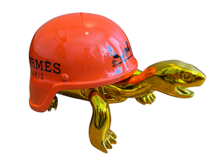 Turtle sculptuur, Lior24